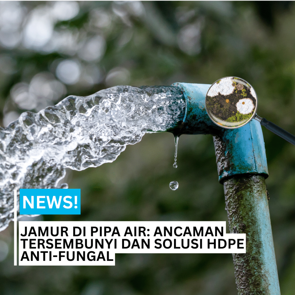 Jamur di Pipa Air: Ancaman Tersembunyi dan Solusi HDPE Anti-Fungal